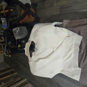 Fashion Nova White Sweatshirt